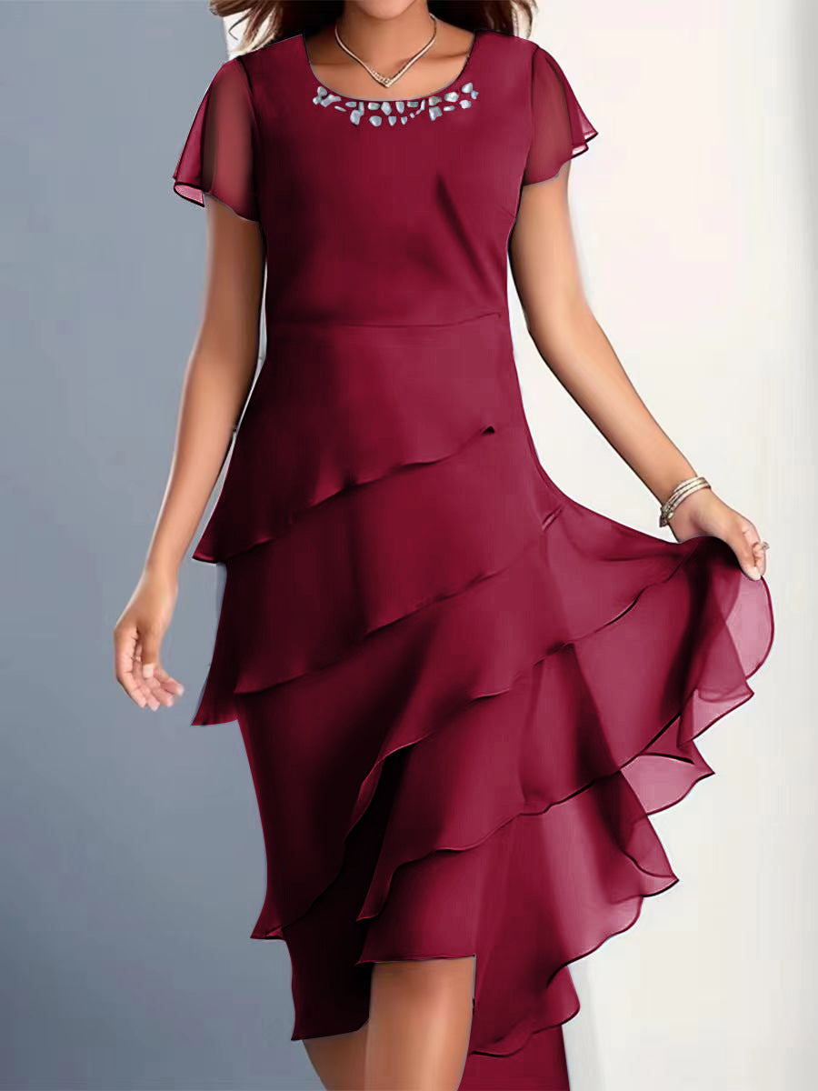 Alina - Elegant dress with a soft drape