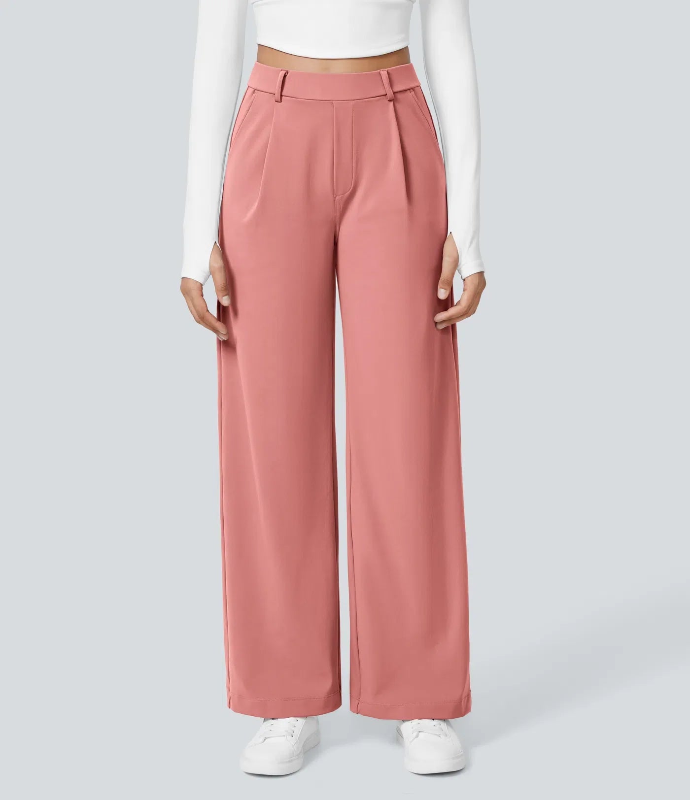 Maja – Elegant relaxed fit trousers