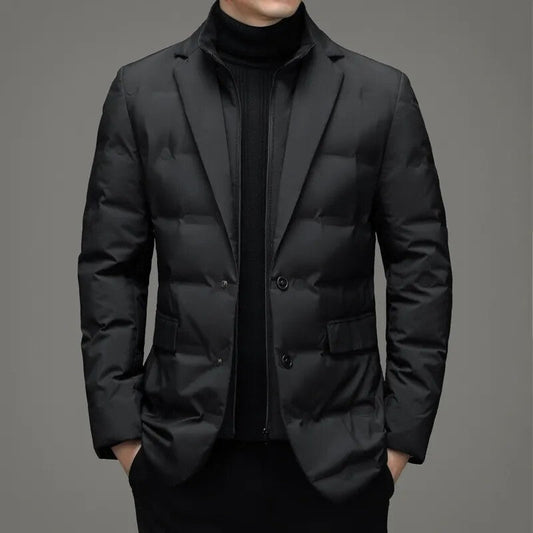 Kjell - Lined men's blazer-jacket