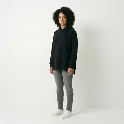 Livia – Oversized hoodieklänning