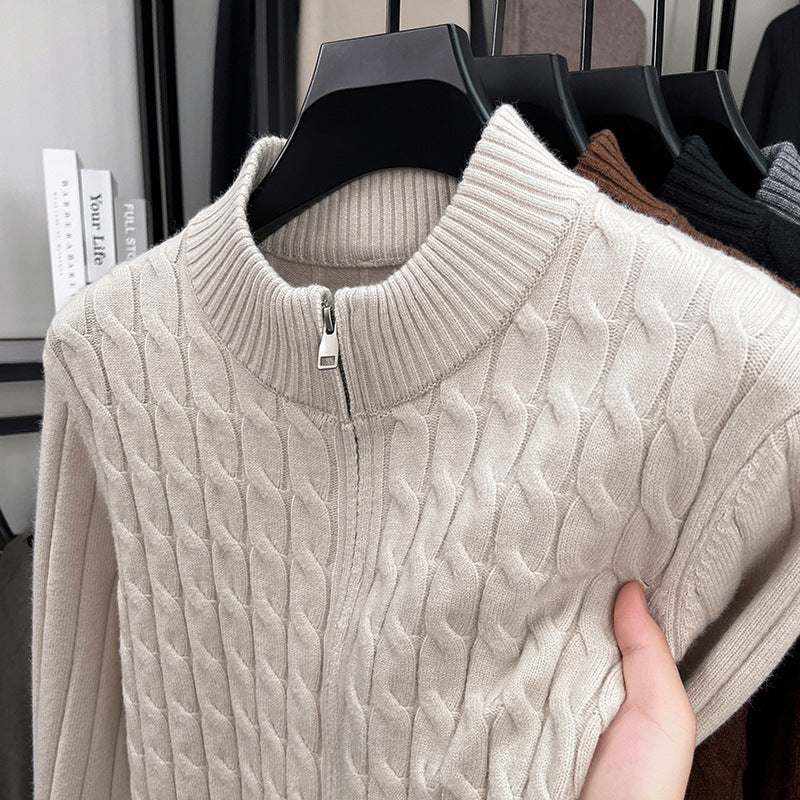 Sindre - Knitted cardigan for cool spring days