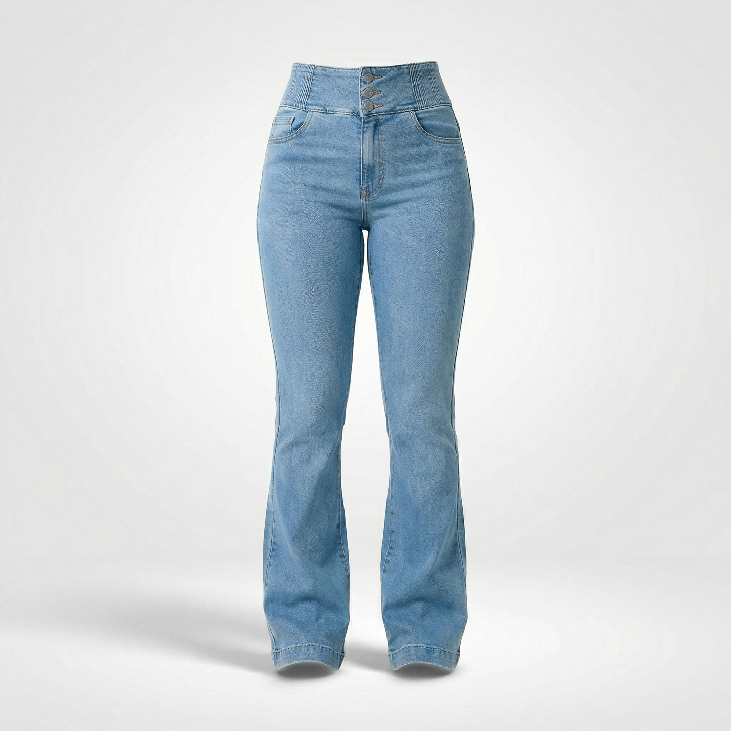 Elvira – High-waisted jeans with a flattering fit