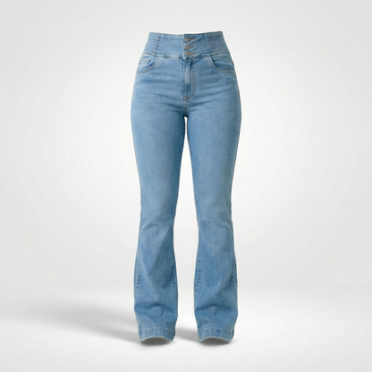 Elvira – High-waisted jeans with a flattering fit