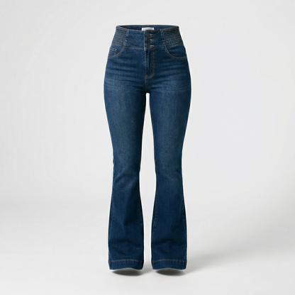 Elvira – High-waisted jeans with a flattering fit