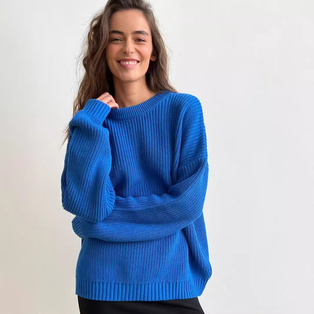 Mila - Chunky Knit Oversized Sweater