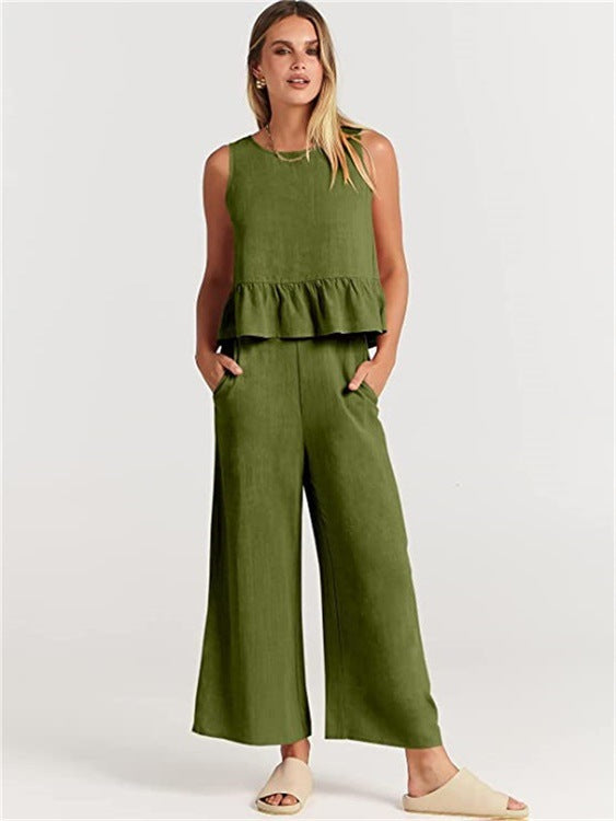 Olivia - Airy 2-piece set with elegant details