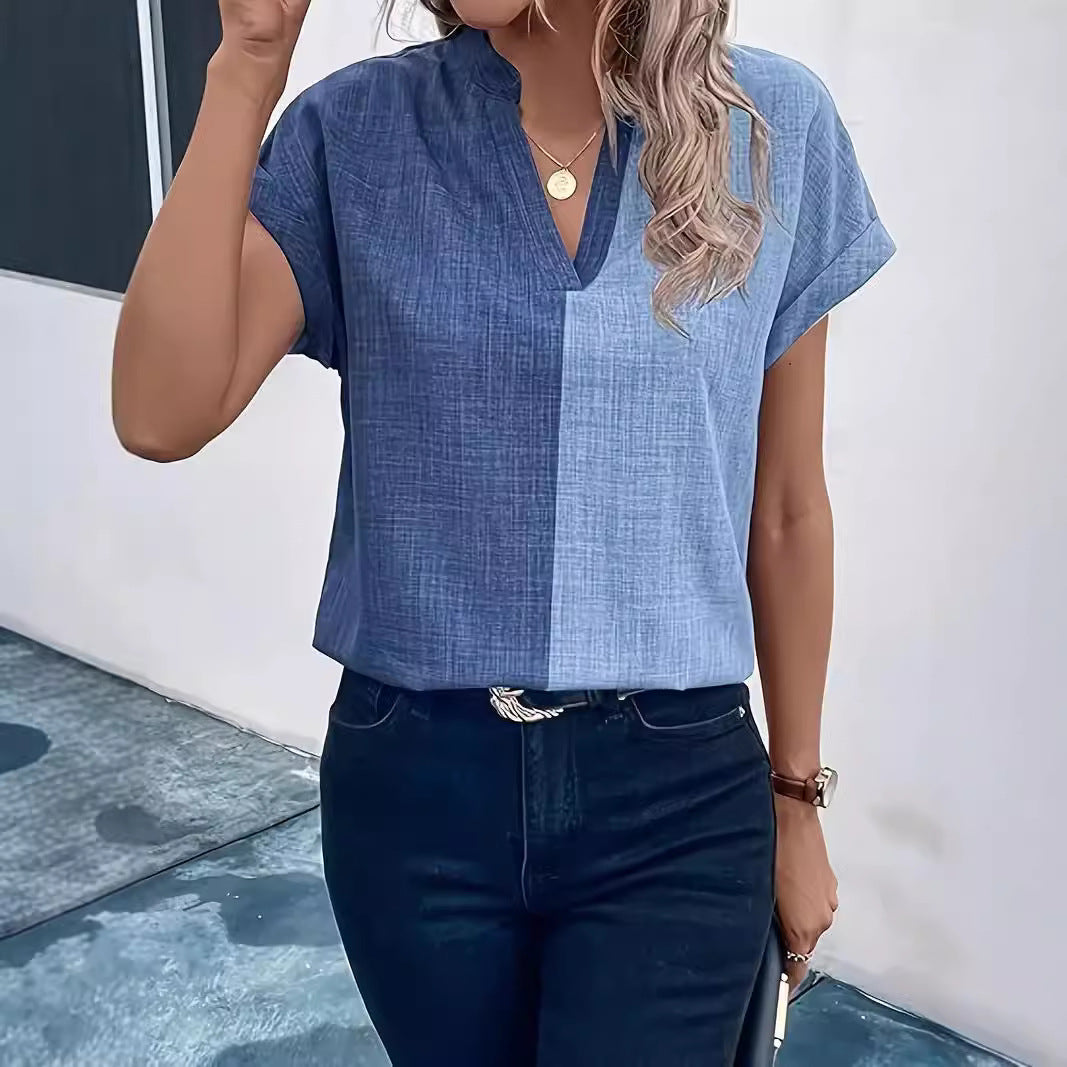 Dylin – Blouse with graphic pattern