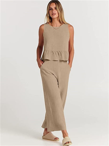 Olivia - Airy 2-piece set with elegant details