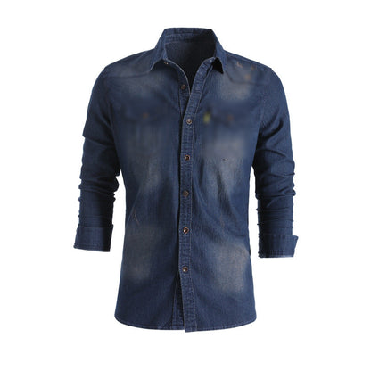 Levi - Black denim shirt with a tough style