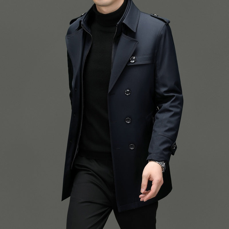 Frode - Tidlös trenchcoat med modern passform