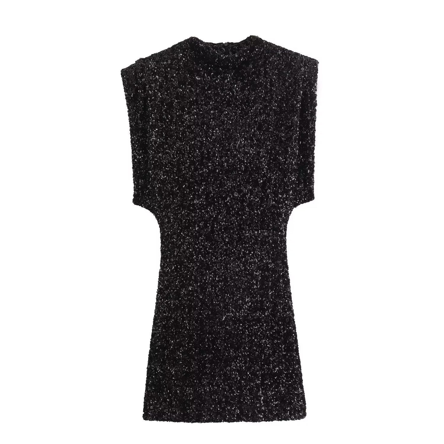 Greta – short dress with subtle sheen