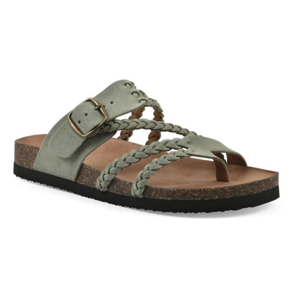 Tyra – Flätade sandaler med naturlig charm