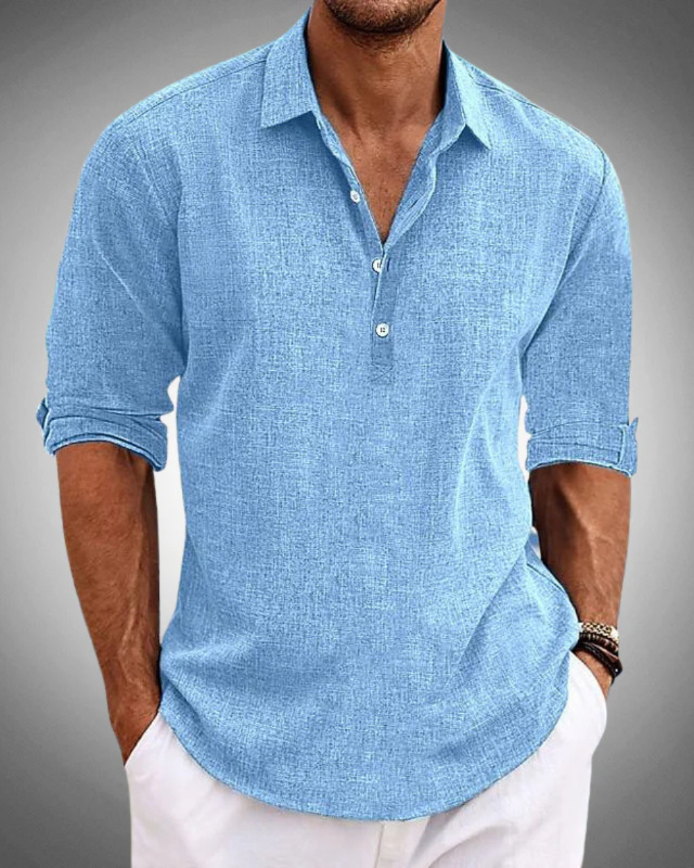 Oskar - Airy shirt with timeless elegance