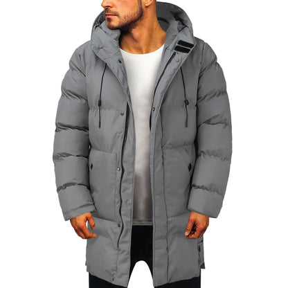 Norell - Lång vadderad herrparka