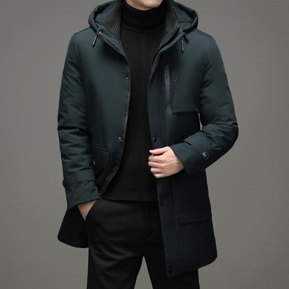Ulrik - Minimalistisk vinterjacka med huva