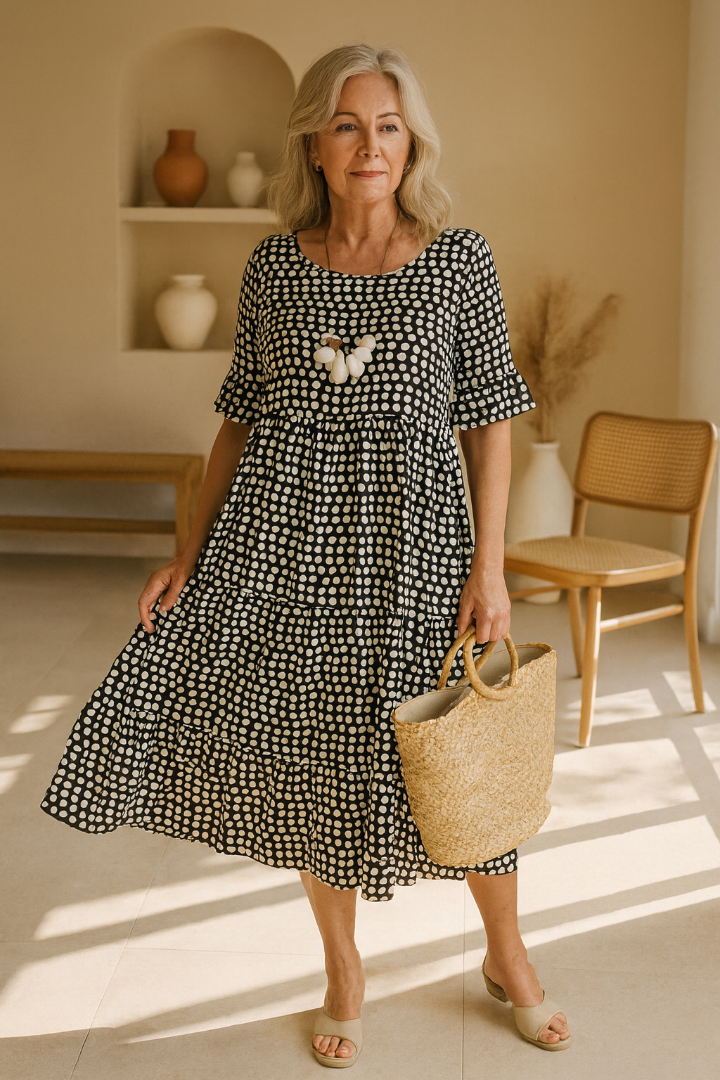 Lunara – Airy dress with relaxed elegance
