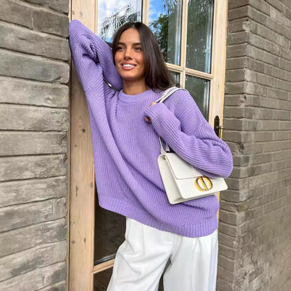Mila - Chunky Knit Oversized Sweater