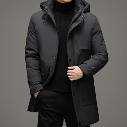 Ulrik - Minimalistisk vinterjacka med huva
