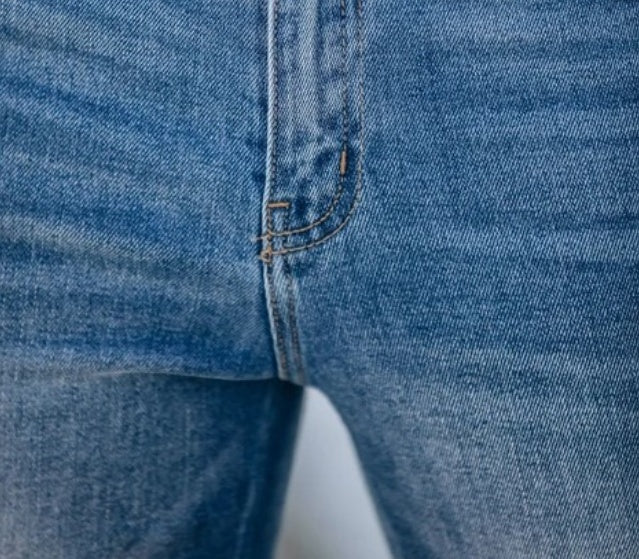 Zavra – Utsvängda denimbyxor