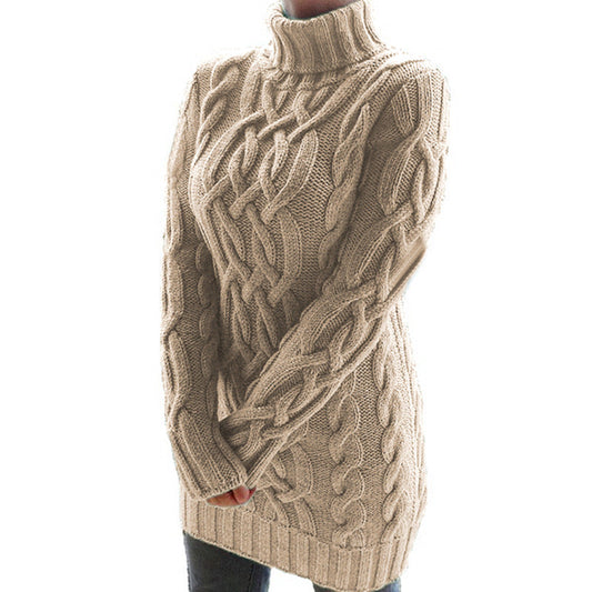 Lunet – Cable-knit Sweater with Collar