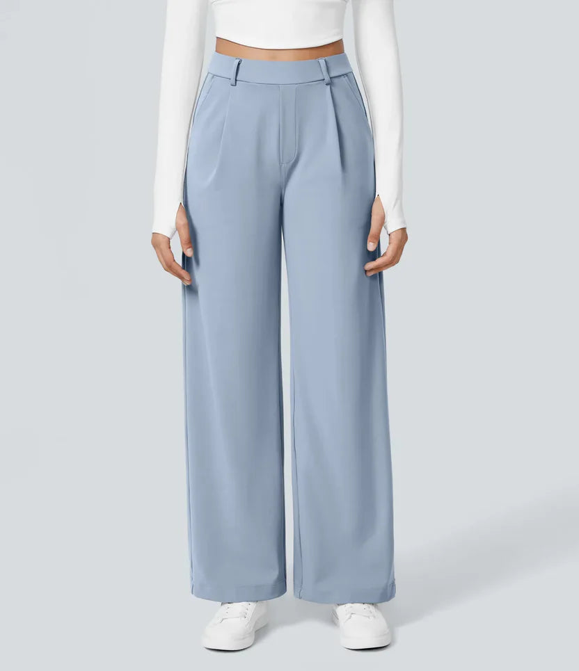 Maja – Elegant relaxed fit trousers