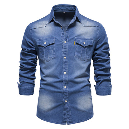 Draven – Denimskjorta med robust och tidlös stil
