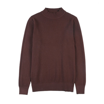 Elias - Ribbstickad polotröja för en elegant stil