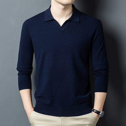 Leon - Elegant knitted sweater for spring and summer