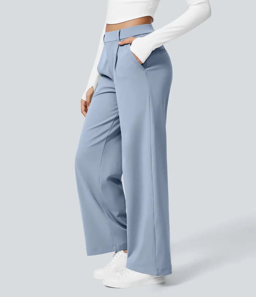 Maja – Elegant relaxed fit trousers