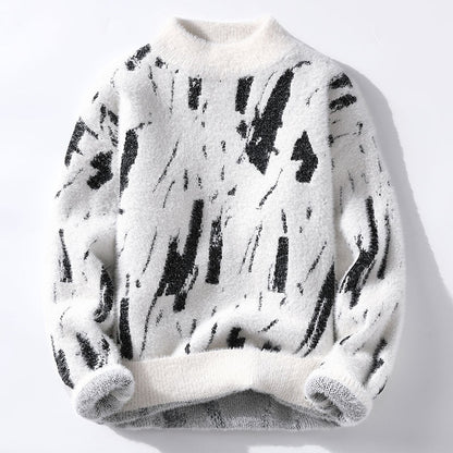 Willa Knitted jumper with abstract texture