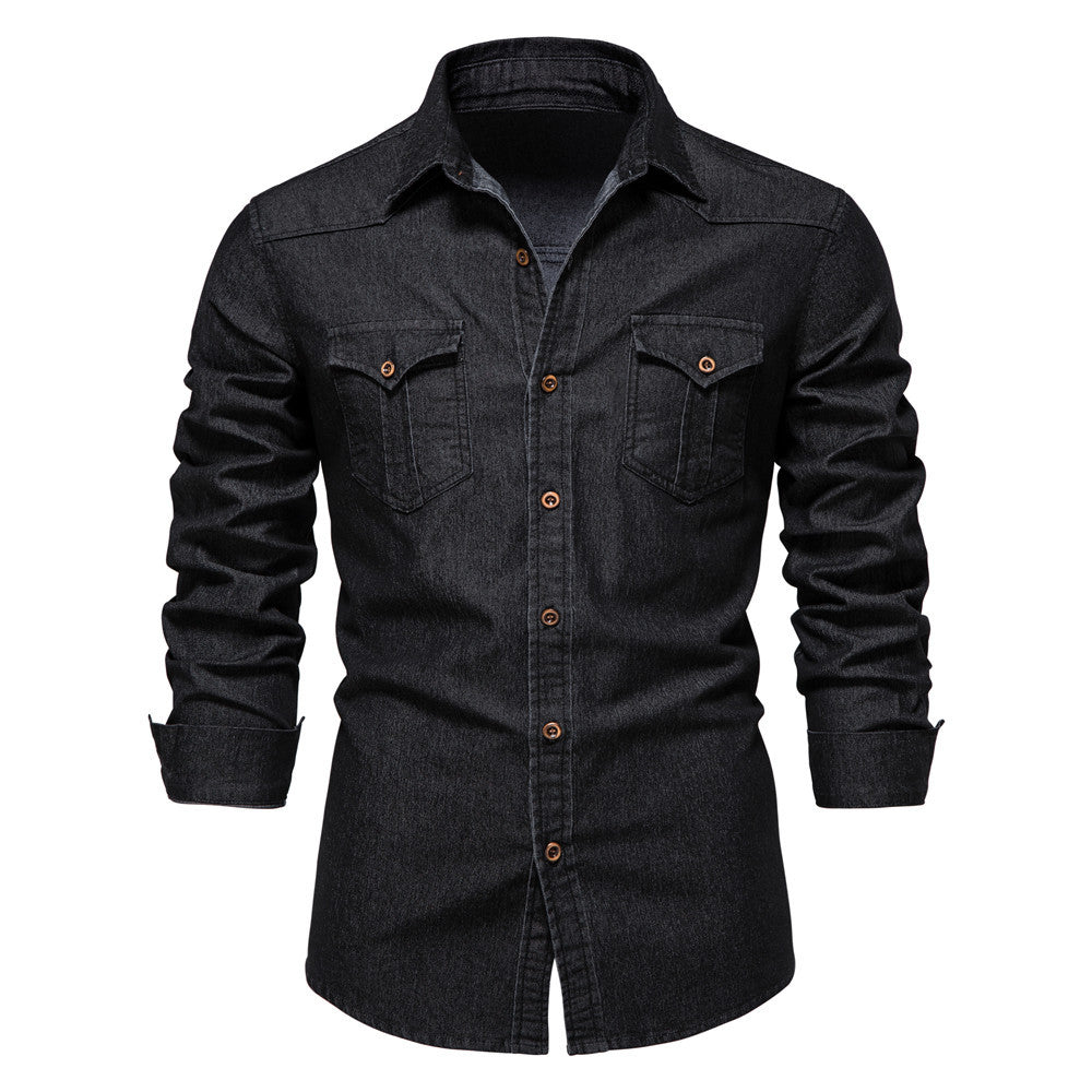 Draven – Denimskjorta med robust och tidlös stil