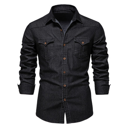 Draven – Denimskjorta med robust och tidlös stil