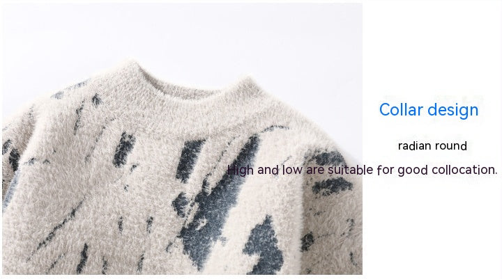 Willa Knitted jumper with abstract texture