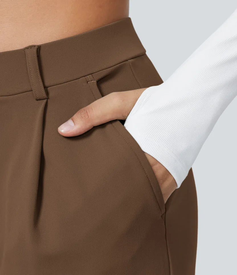 Maja – Elegant relaxed fit trousers