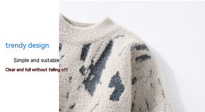 Willa Knitted jumper with abstract texture