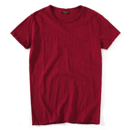 Loke – Ljusrosa Bas T-shirt med Mjuk Struktur