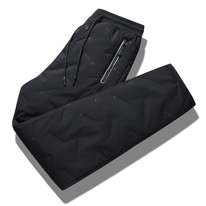 Nox - Grey padded joggers with a comfortable fit