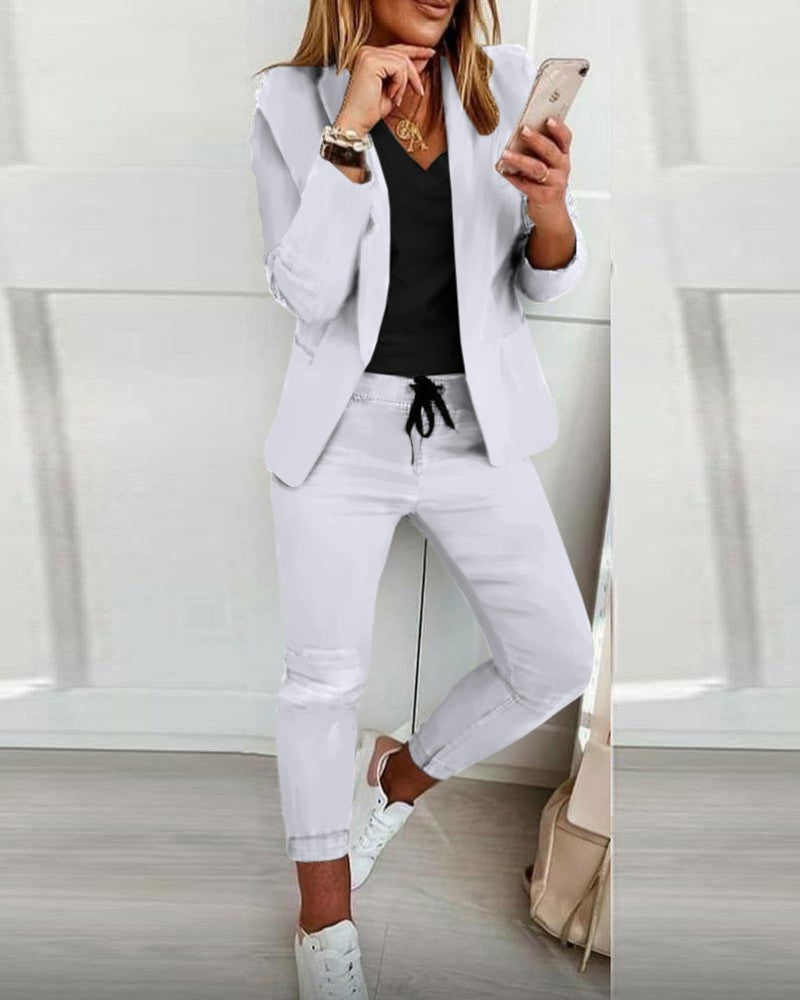 Lykke - Stylish set with jacket and trousers in a modern fit