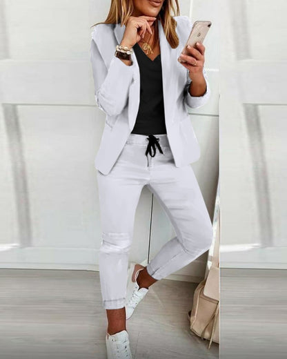 Lykke - Stylish set with jacket and trousers in a modern fit