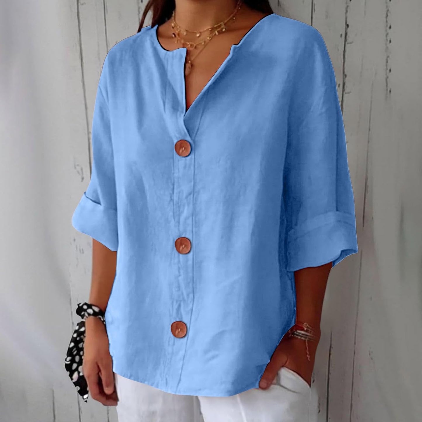 Klara - Airy blouse with relaxed elegance