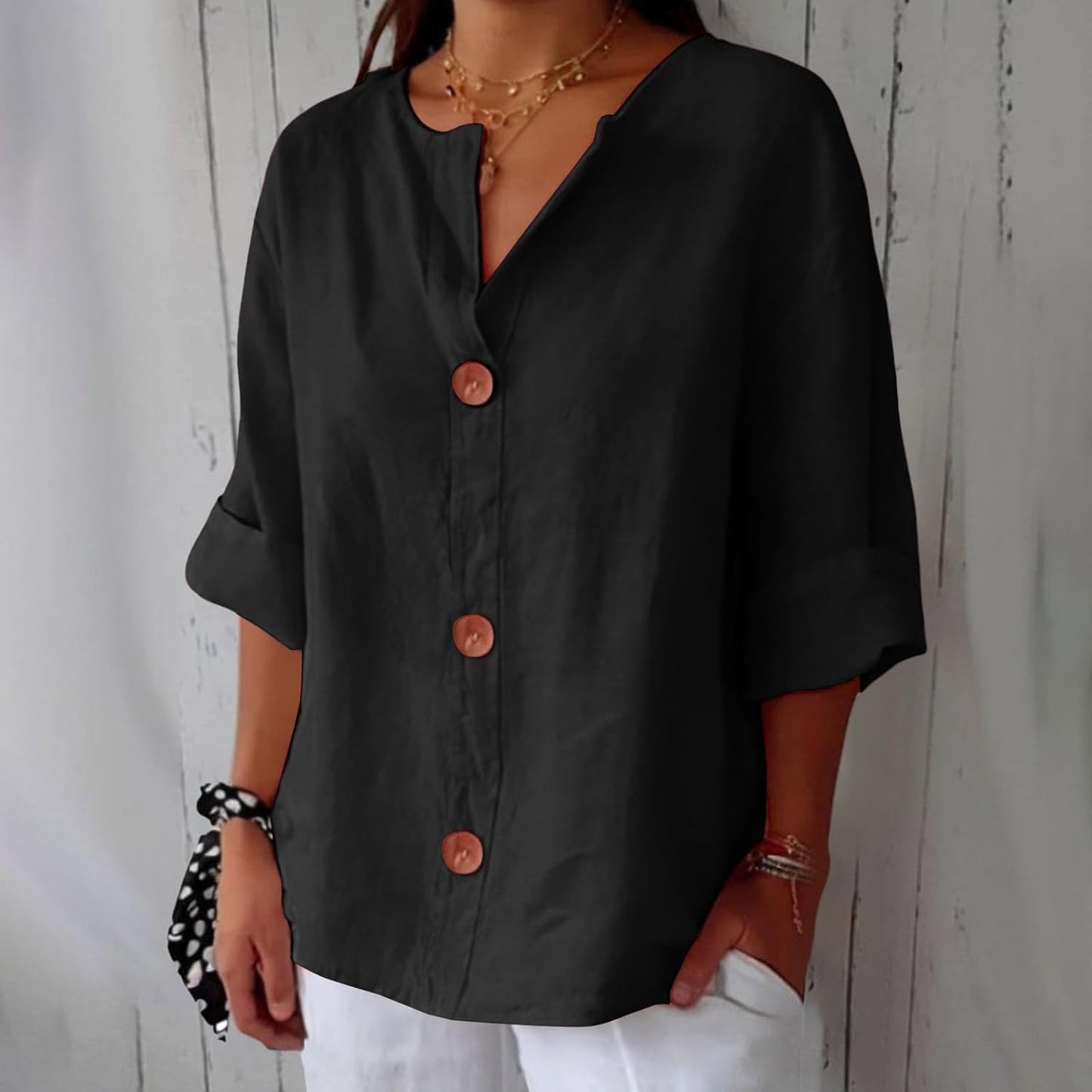 Klara - Airy blouse with relaxed elegance