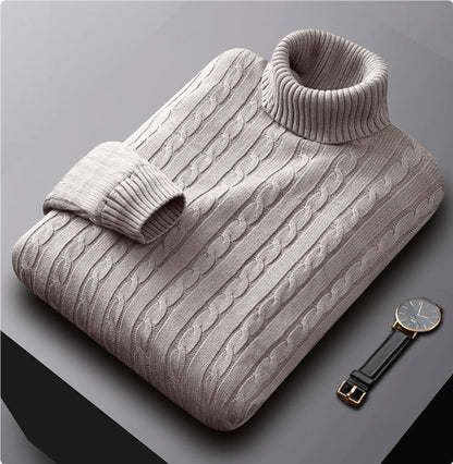 Wilmer - Light grey polo shirt with fine texture