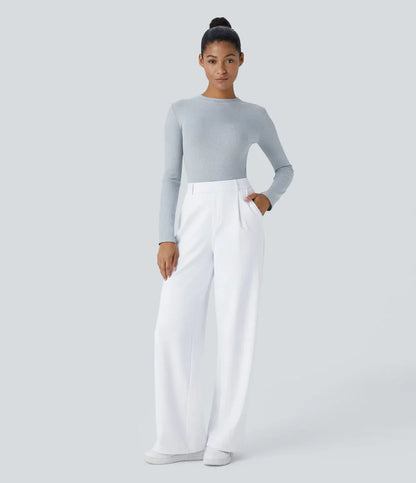 Maja – Elegant relaxed fit trousers