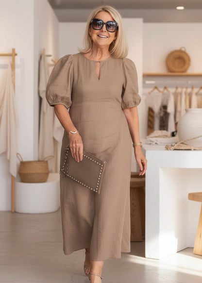 Mireya - Airy maxi dress with elegant simplicity