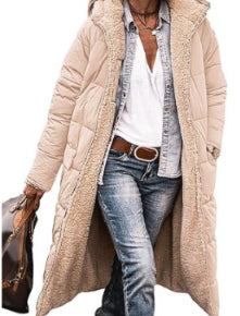 Yliane - Padded winter jacket with teddy lining