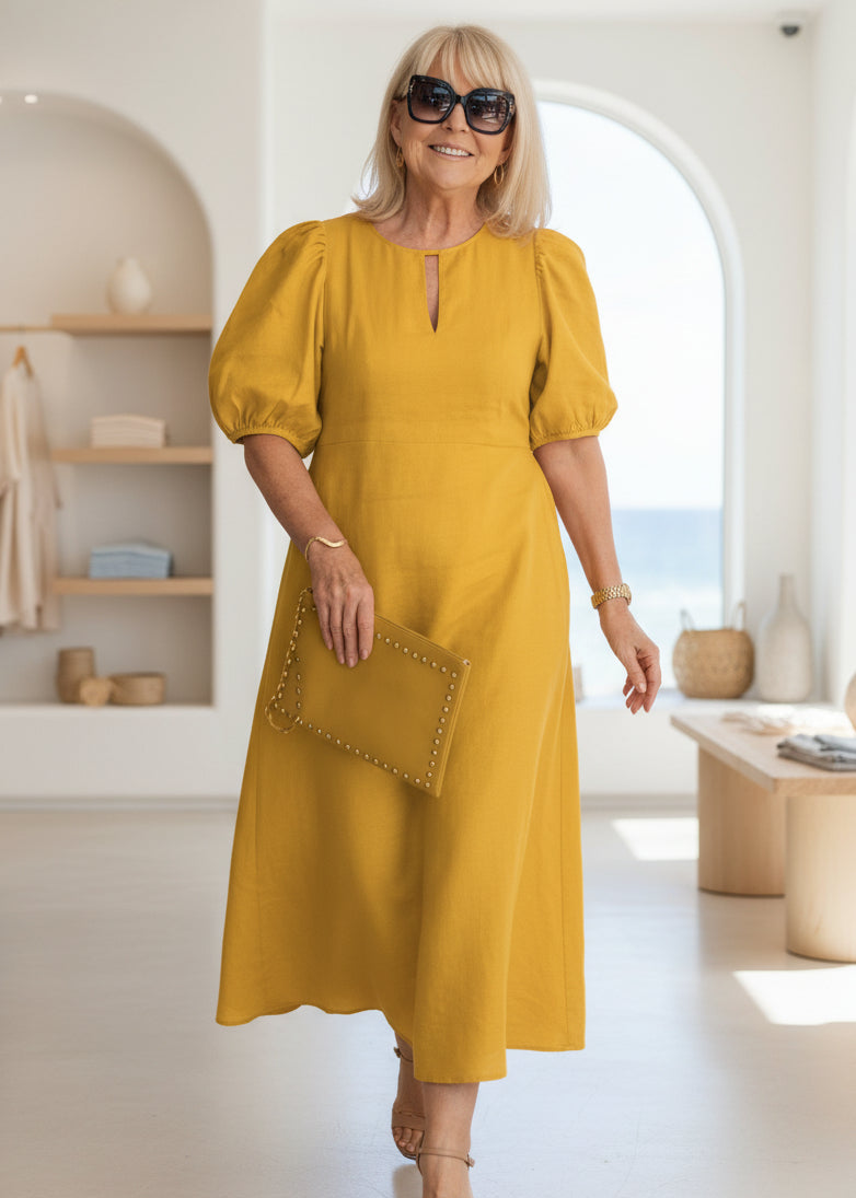 Mireya - Airy maxi dress with elegant simplicity