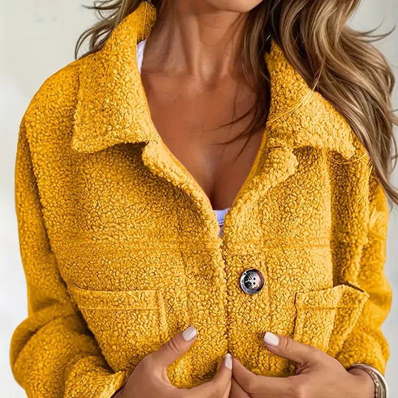 Aino – Soft teddy jacket