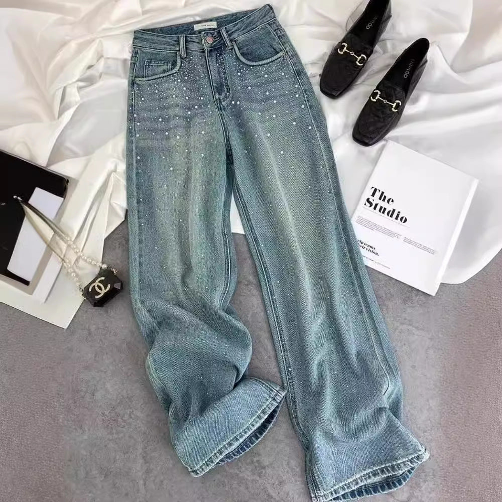Vera – Denim trousers with subtle details