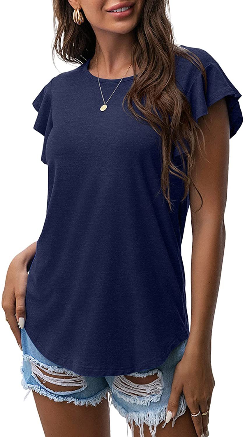 Maja – T-shirt med subtila ärmdetaljer