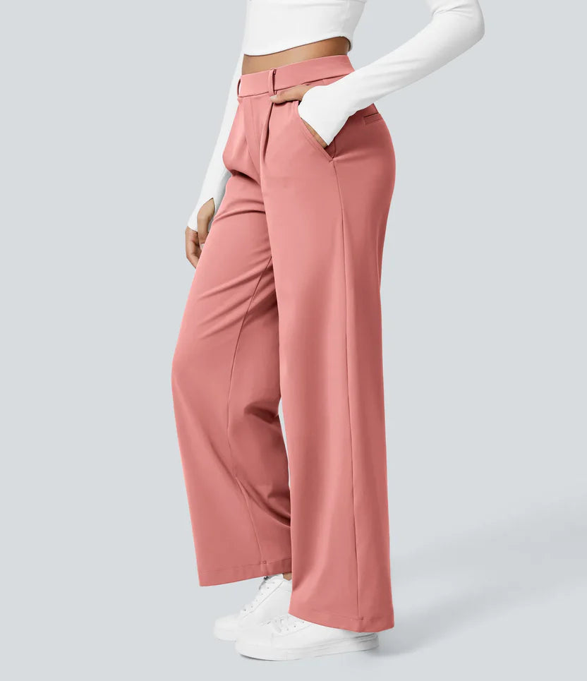 Maja – Elegant relaxed fit trousers